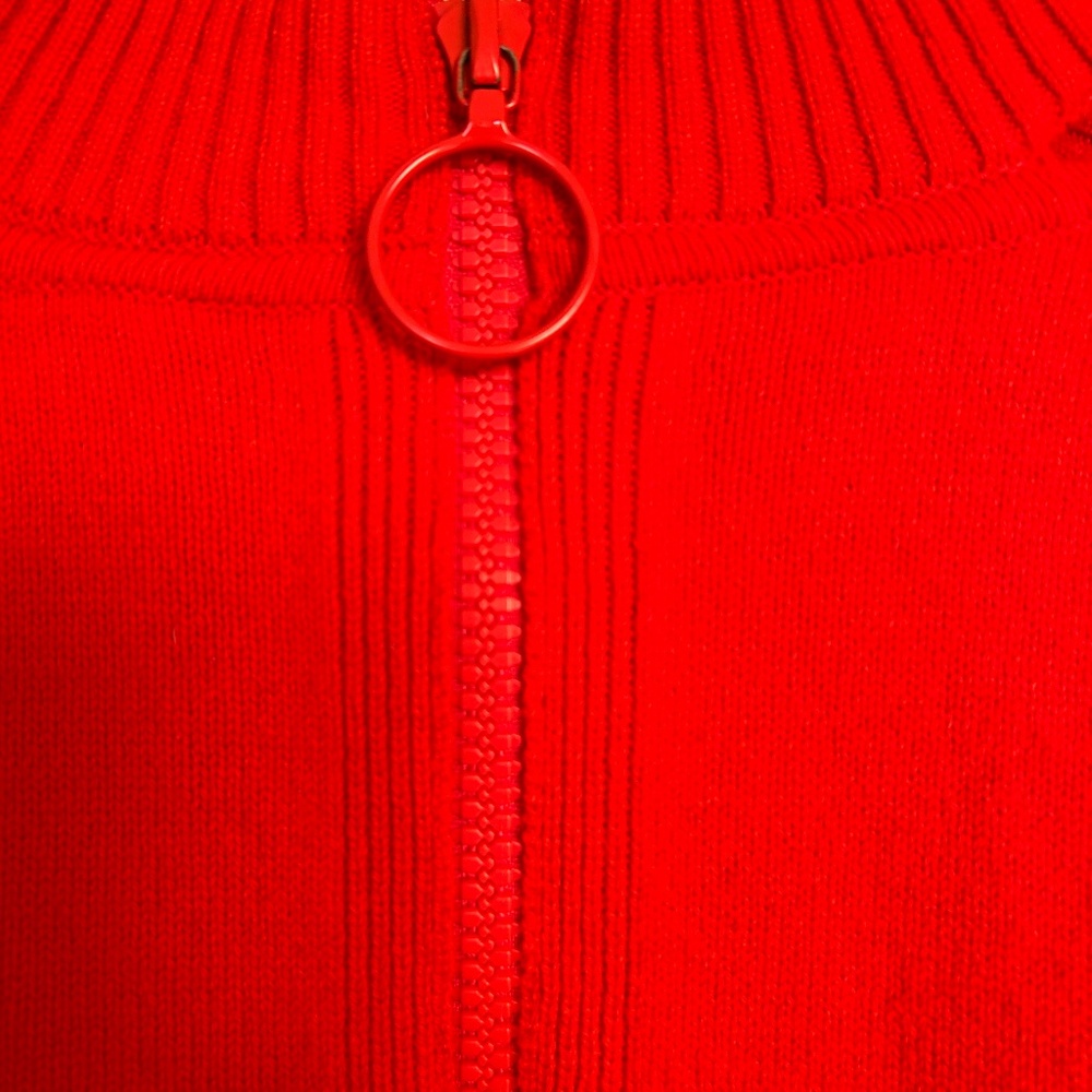 Akris Punto Wool Sweater Orange-red L - Picture 3 of 6